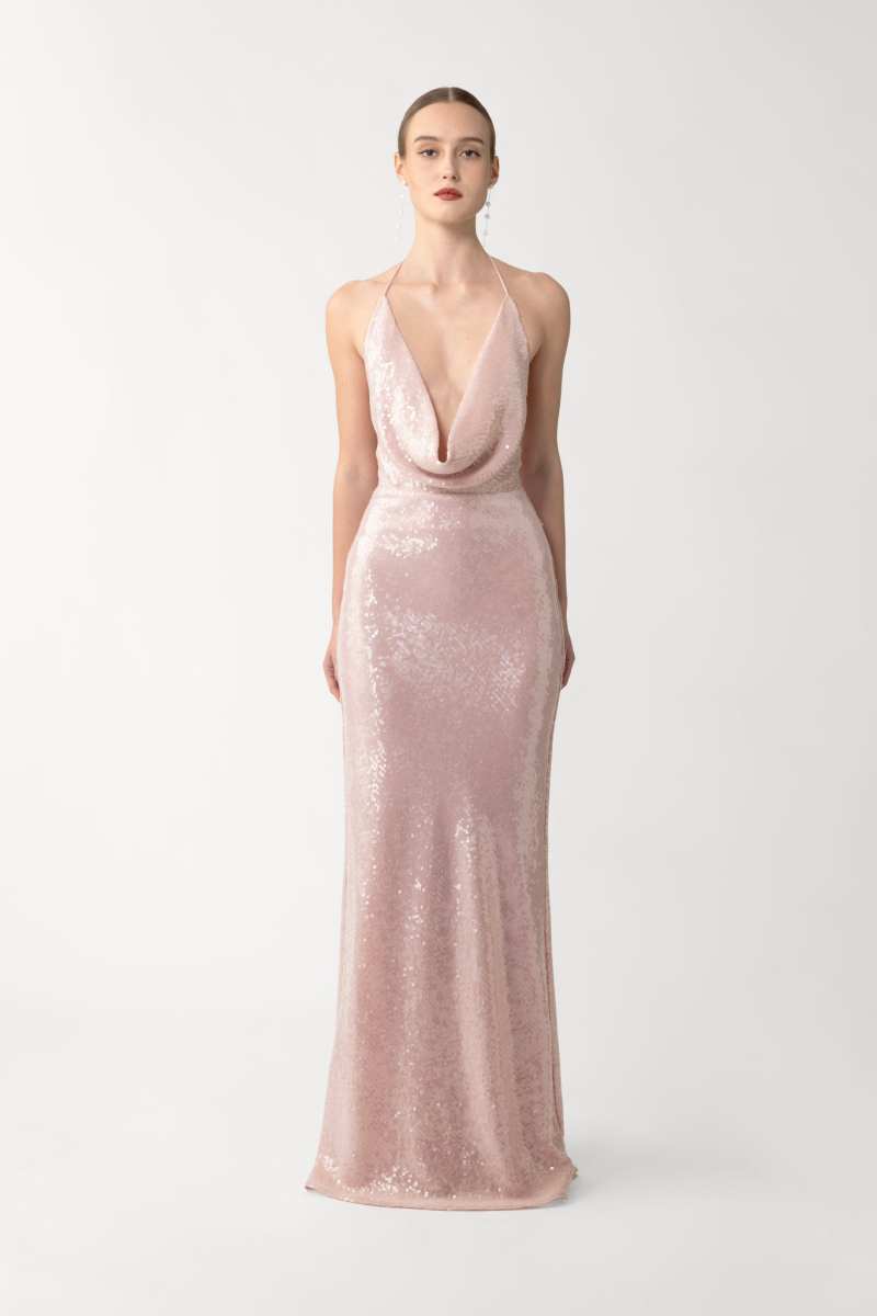 Claudia Sequined Gown